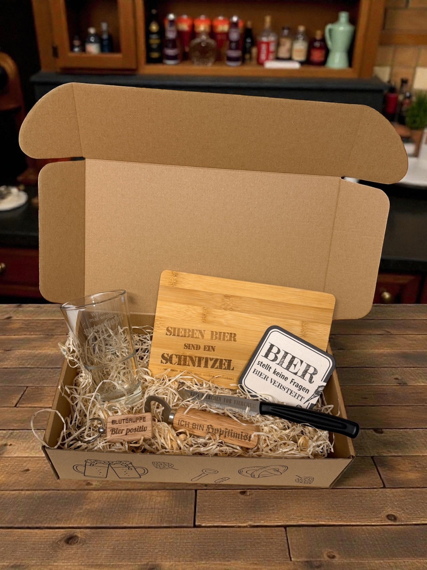 Geschenkbox für Bierfreunde und Bierliebhaber