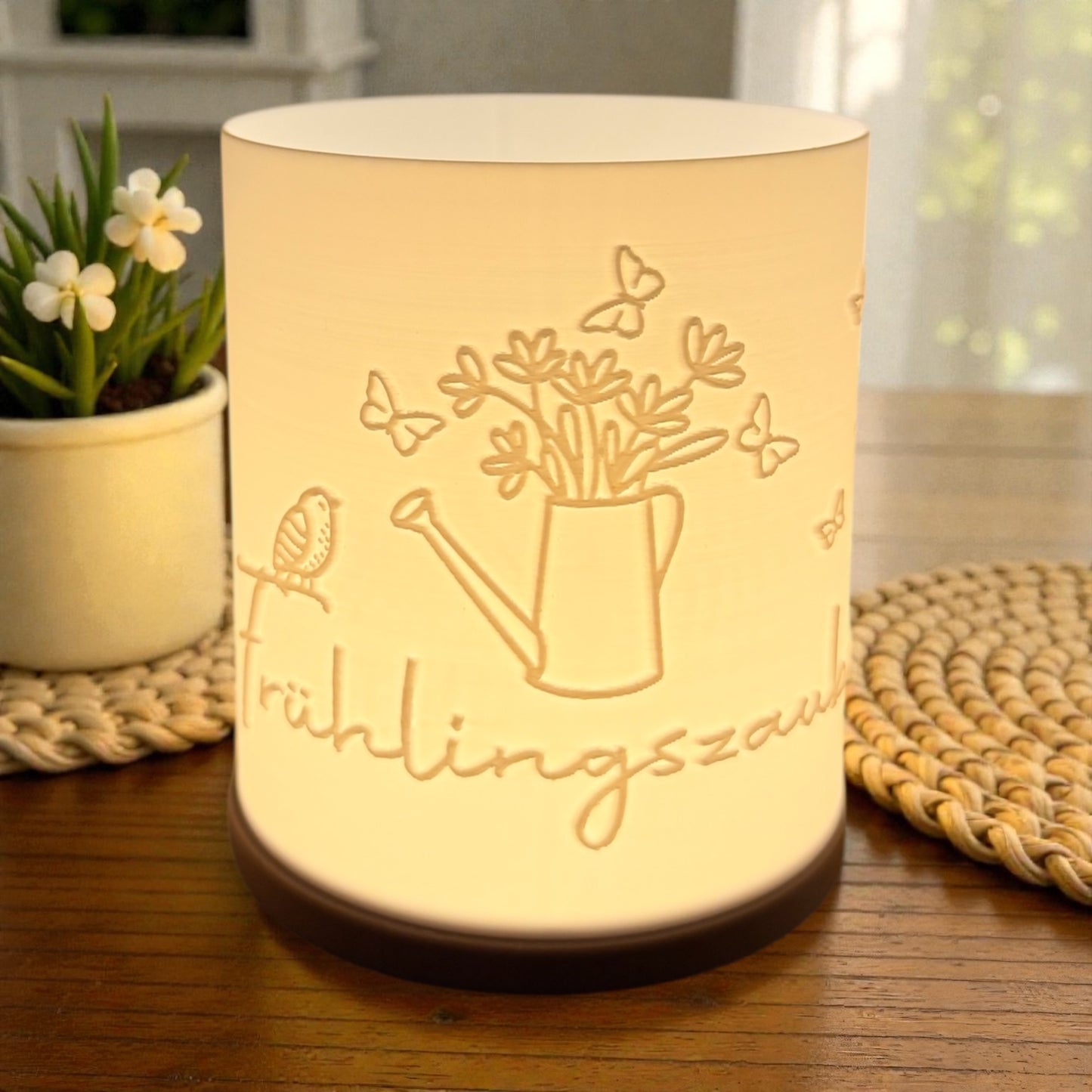 3D-Druckdatei - Windlicht - Frühlingszauber