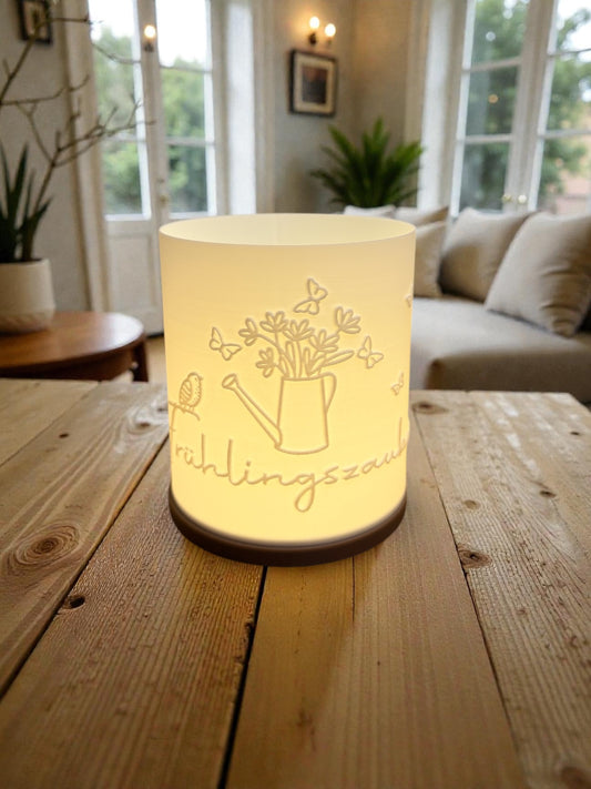 3D-Druckdatei - Windlicht - Frühlingszauber