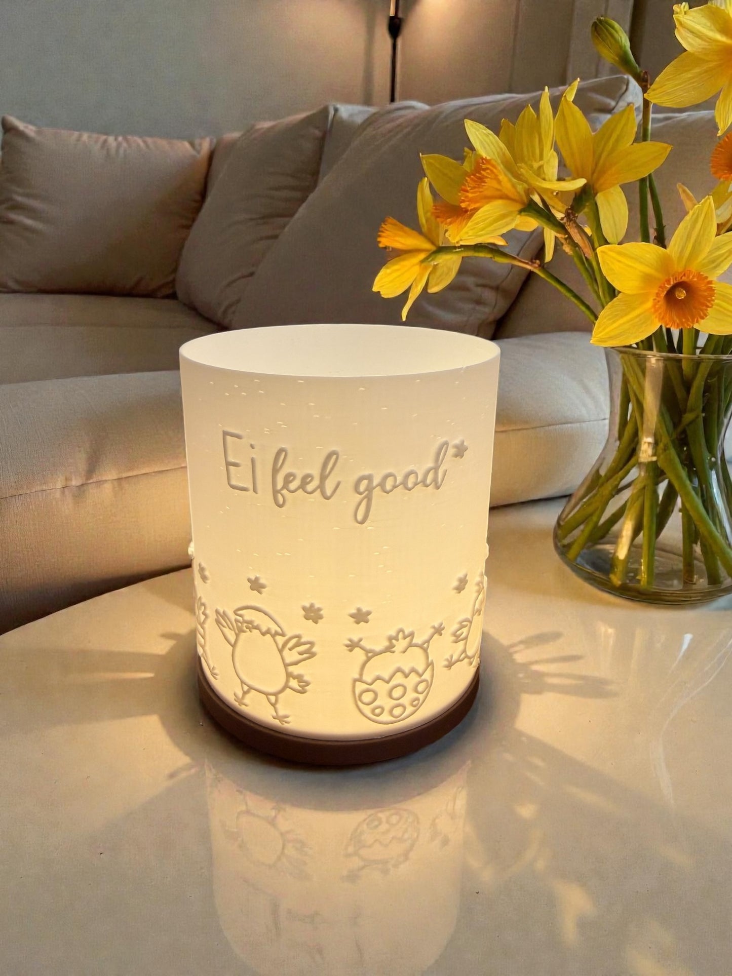 3D-Druckdatei - Windlicht - ei feel good