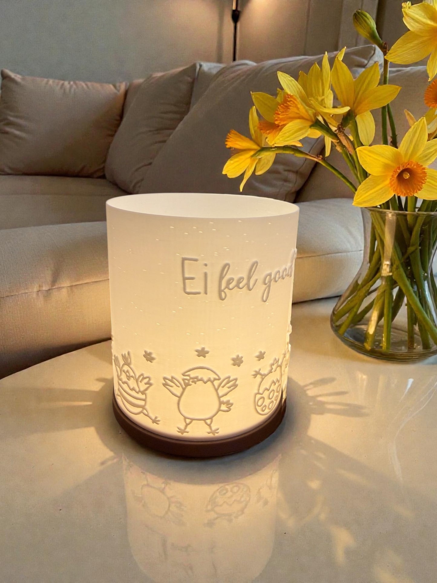 3D-Druckdatei - Windlicht - ei feel good