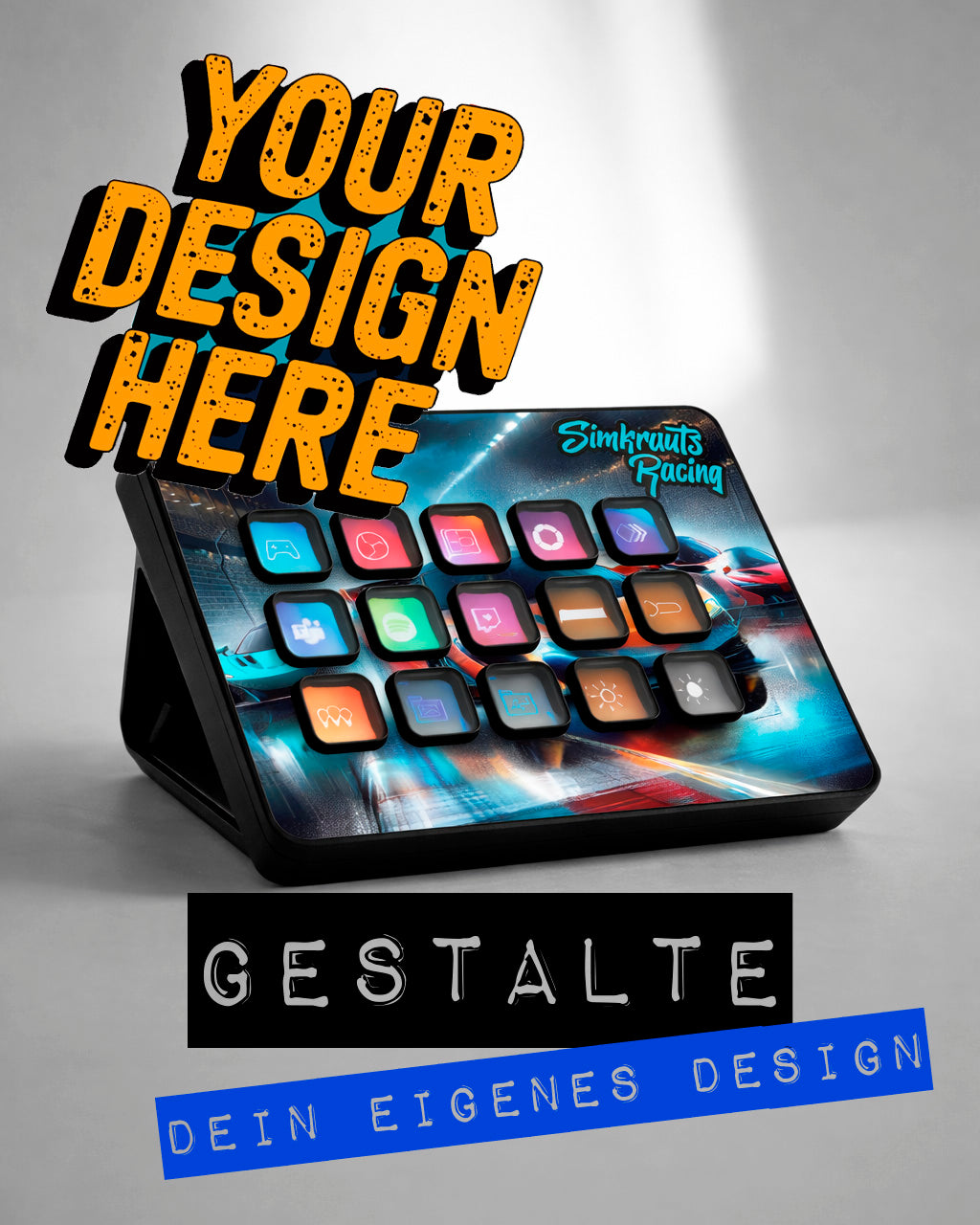 Stream Deck MK2 Cover | STICKER BOMB | Mach dein Stream Deck zu deinem eigenen