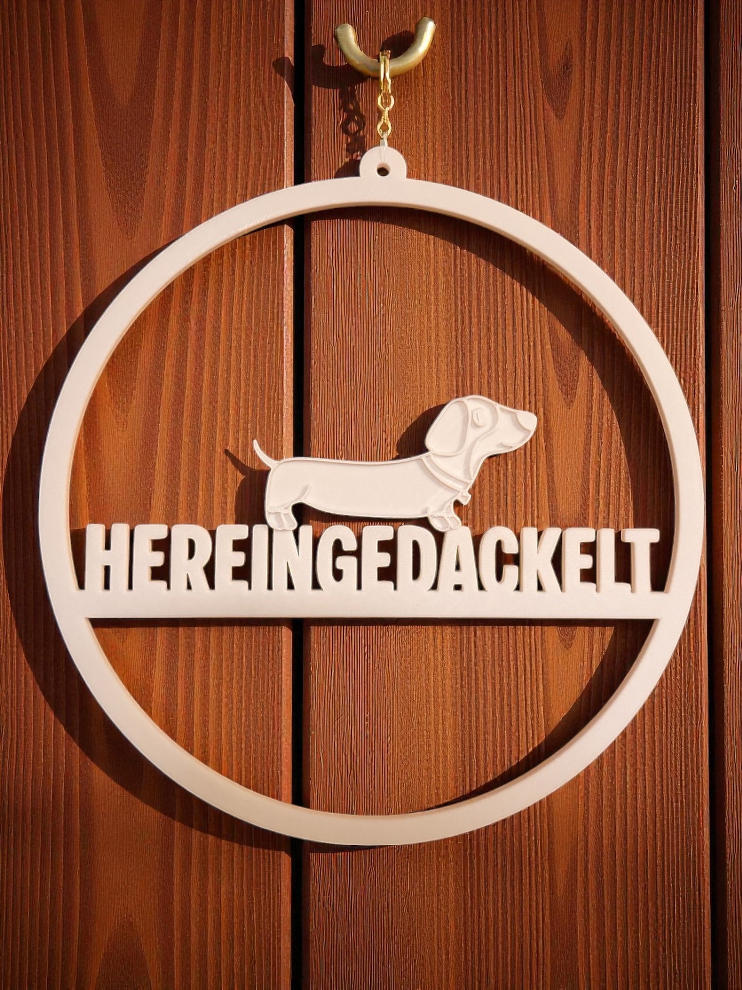 3D-Druckdatei STL + 3MF Türkranz - Hereingedackelt - Fensterkranz