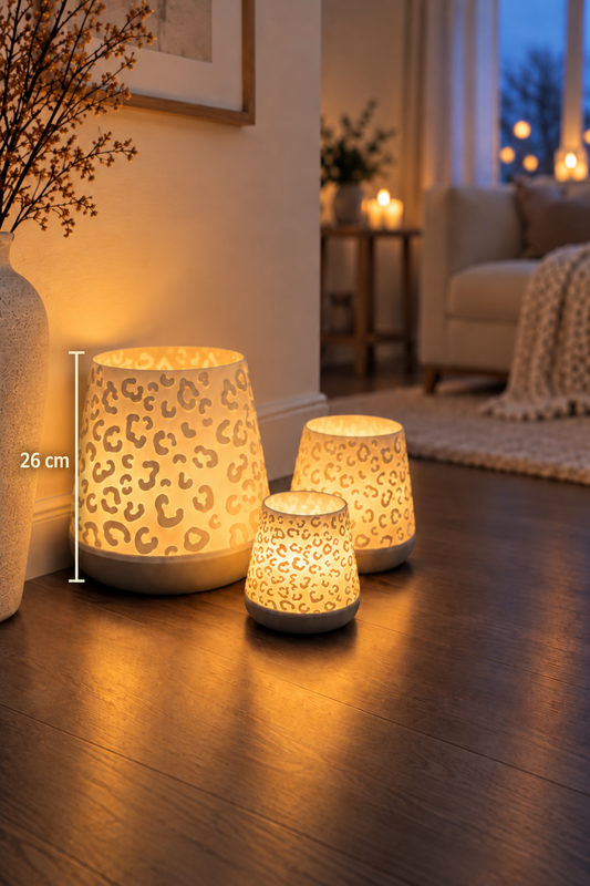 3D-Druckdatei - Windlicht - Leo "XXL"