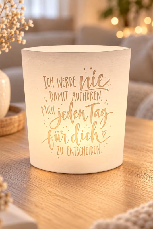 Windlicht - Ellipse - ich werde nie