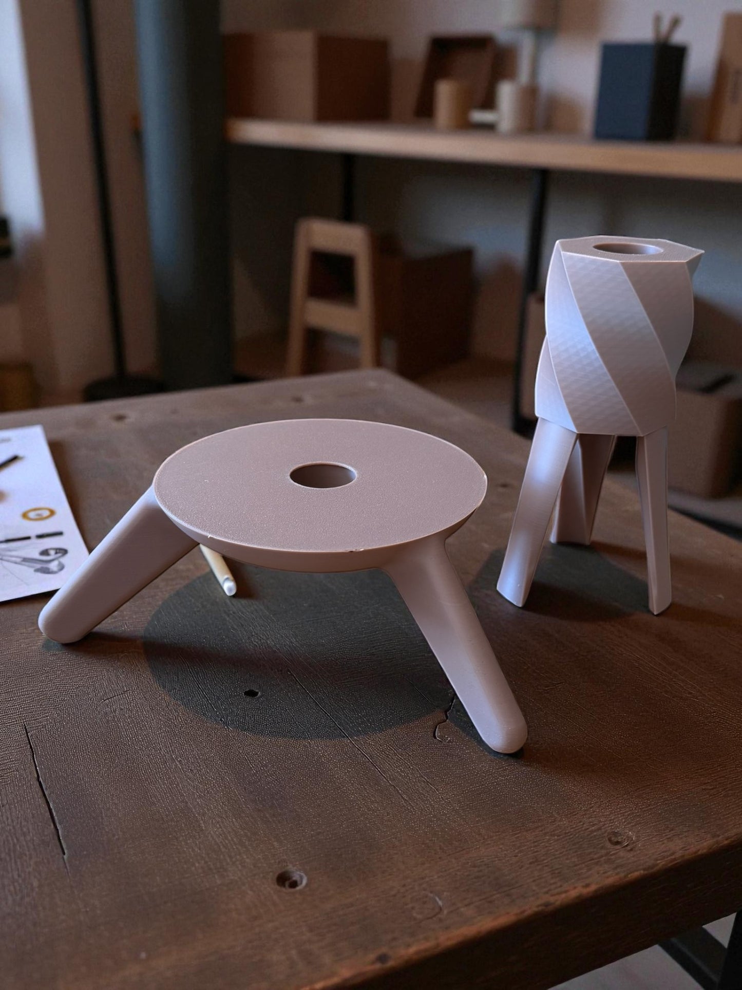 3D-Druckdatei - Deko Lampe Blumenwiese - für LED Lampenfassung - inklusive Sockel